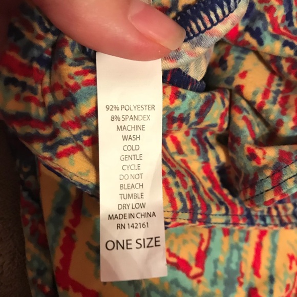 NWOT LulaRoe OS leggings - Picture 3 of 3
